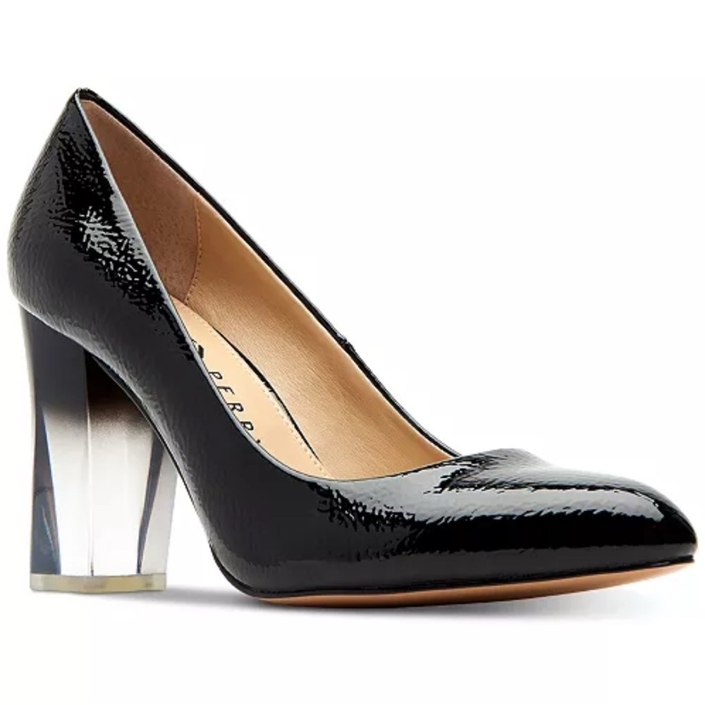 Katy Perry Collections "The A.W. Middie" Black Ombré Lucite Pumps Size 7.5